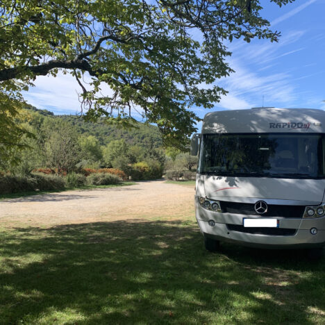 The Roussillon Ochre Trail and the Colorado Provençal by motorhome